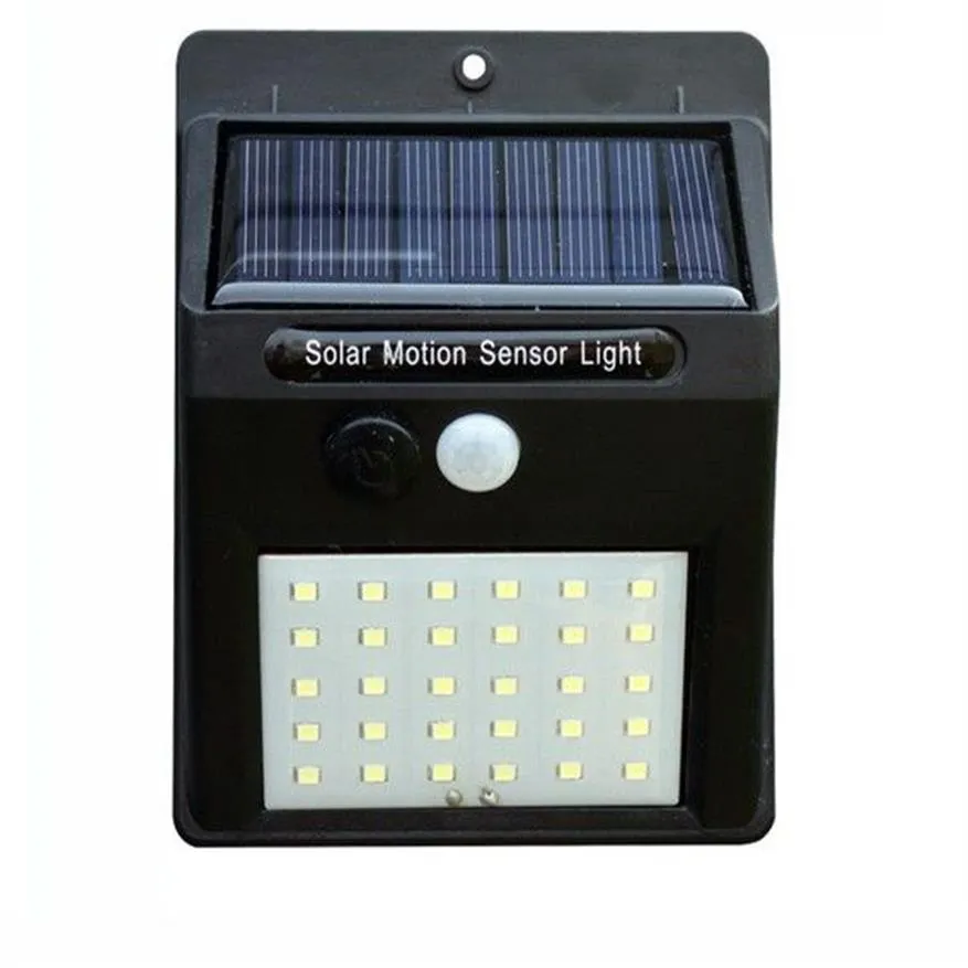 Lâmpada de parede de carregamento solar 30led lâmpada de parede de indução do corpo humano ao ar livre jardim luz triângulo iluminação rua light258w