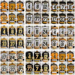 1924-1999 CCM Vintage College Hockey Jerseys 9 Johnny Bucyk 17 Milan Lucic 4 Bobby Orr 8 Cam Neely 30 Tim Thomas 33 Zdeno Chara 77 Ray Bourque Vintage Embroidery Jersey