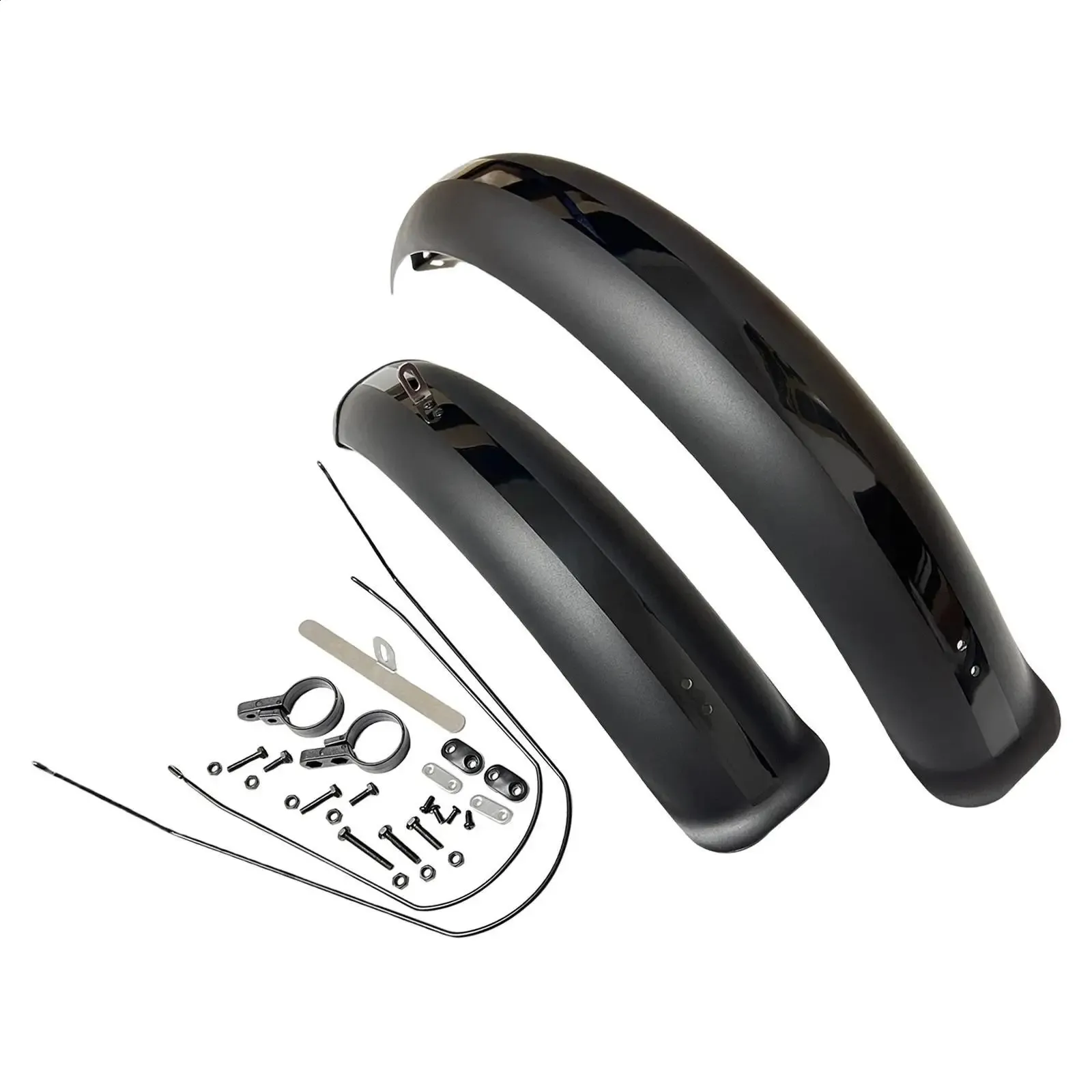 Bisiklet Fender 26/20 "X4.0 Bisiklet Çamurlar Yağ Tire Çamur Muhafızları BMX için Fender Set Mudguards Katlanır Kar E-Bisiklet Bisiklet MTB Bisiklet Aksesuarları 231214