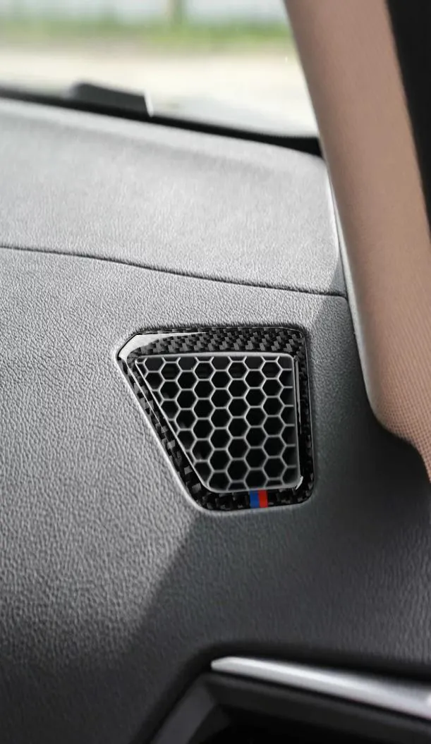 Carbon Fiber Interieur Airconditioning CD Speaker Outlet Panel Cover Stickers voor BMW Alle Nieuwe 3 Serie 325i 328i 330i 335i G20 G284071560