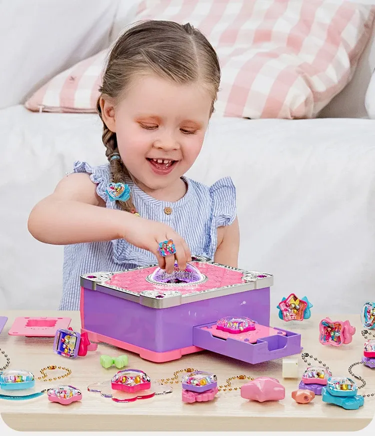 Jeux de fête artisanat bijourie kit pour enfants bricolage à la main