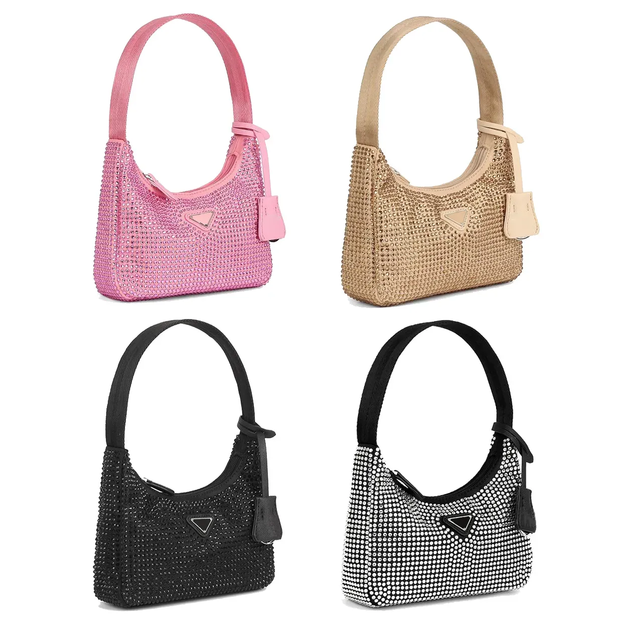 Frauen Diamant -Tasche Luxurys Designer -Tasche glänzende kleine Handtasche Strasskristall Unterarm Geldbeutel Umhängetasche Mode Pochette Mann Crossbody Clutch Achselhöhle