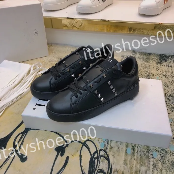 Sneakers firmate Scarpe casual oversize Bianco Nero Pelle Velluto di lusso Espadrillas da donna Scarpe da ginnastica Scarpe basse Stringate ht220401