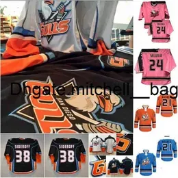 MMag  Gulls Jersey TERRY MEGNA THOMAS WIDEMAN STOLARZ CARRICK COMTOIS OLEKSY WAGNER Ritchie Sorensen Hockey Jerseys Any name and number