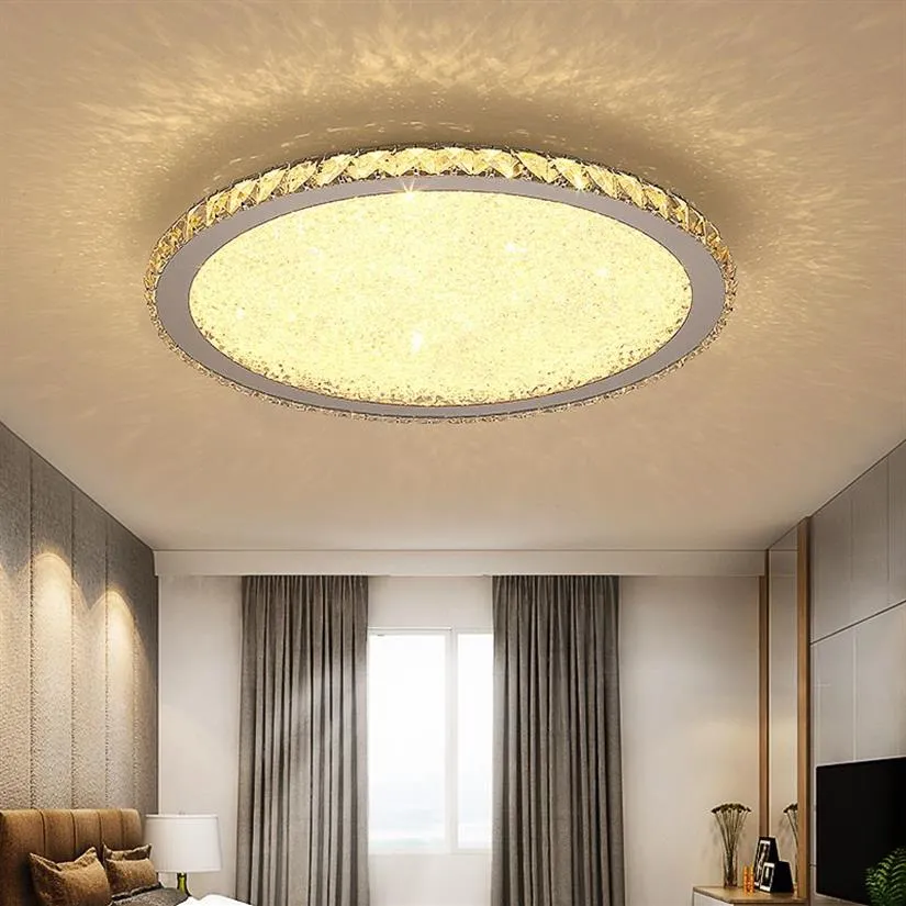 Plafondlampen moderne creatieve led kroonluchters lamp ronde gecontracteerde huis eetkamer decoratie255a
