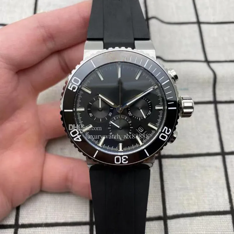 Nowy kwarc VK46mm Designer Watch Bransoletka moda klon Sapphire Luminous zegarek Montre de Luxe zegarek luksusowy zegarek dhgates
