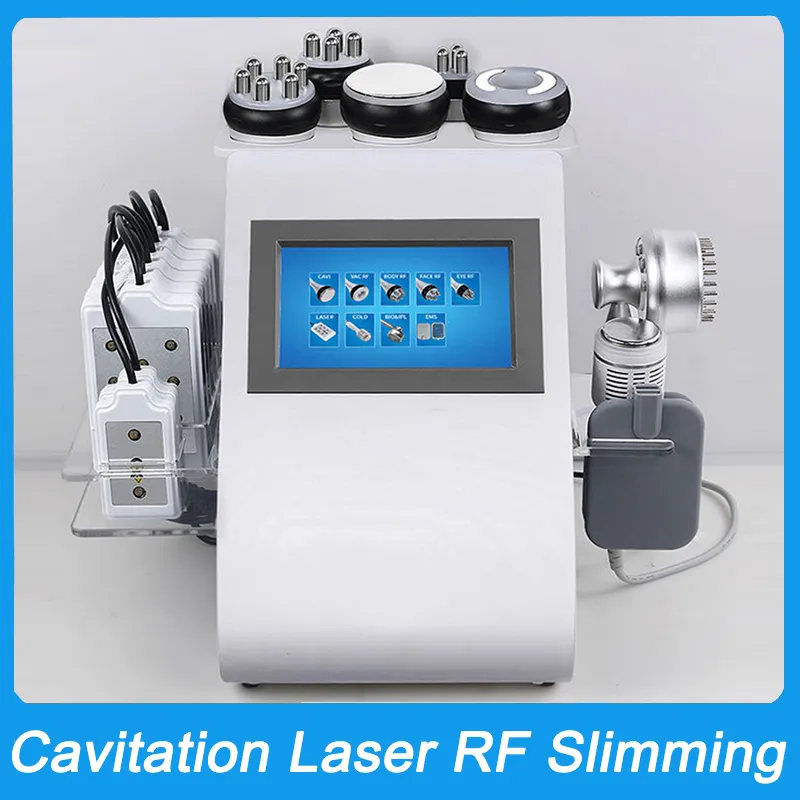 40K ultradźwiękowy kawitacja liposukcja laserowa próżnia RF Salon Salon Salon Spa Schowek