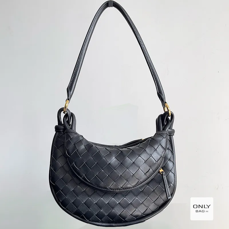 Designer borse a tracolla moda borsa intrecciata tote hobo tessuto pelle di vitello intrecciata vera pelle donna borsa pochette 9A specchio di alta qualità