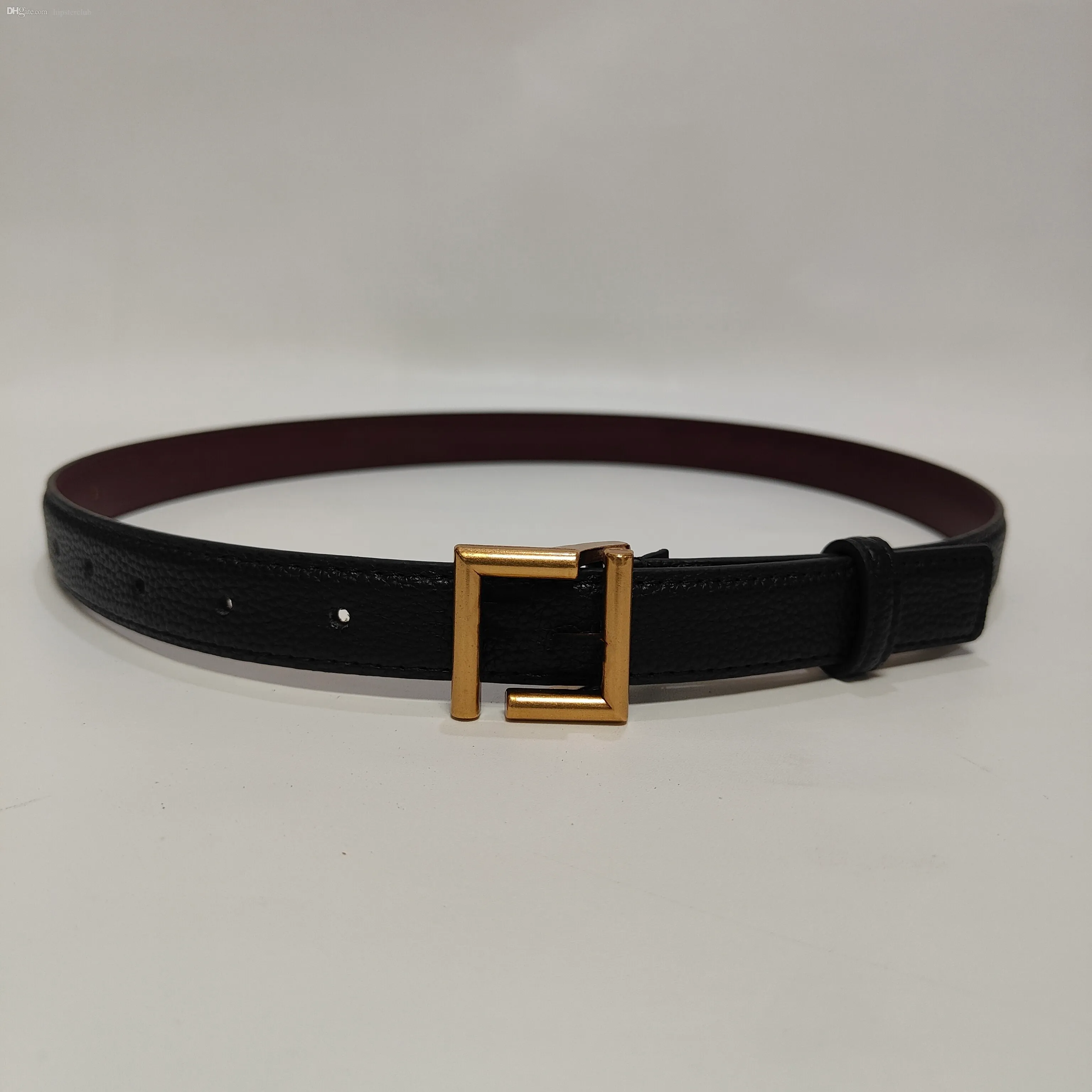 Men's designer belt fashionable women's FF belts 25mm Classic 3 Color Thin waistband genuine leather belt for womens 8C0648AAIWF196R