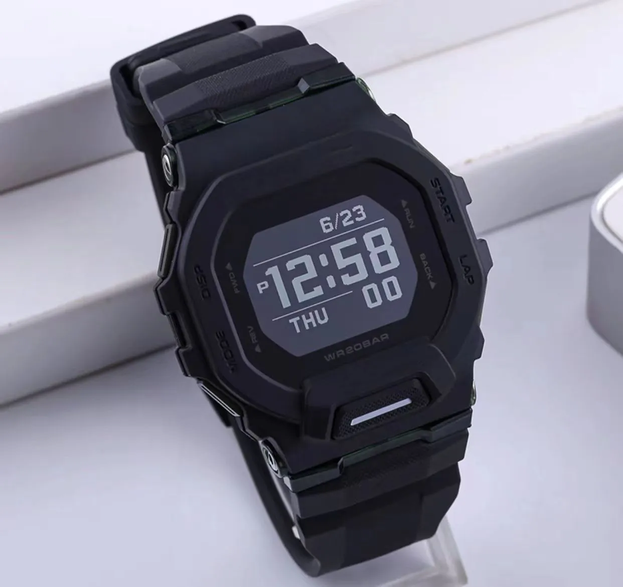 Tani wstrząs GBD200 Waterproof odporny na wstrząsy i magnetyczne zegarek dla chłopców zegarek dla mężczyzny designerskie zegarki Ocean Hand Sport
