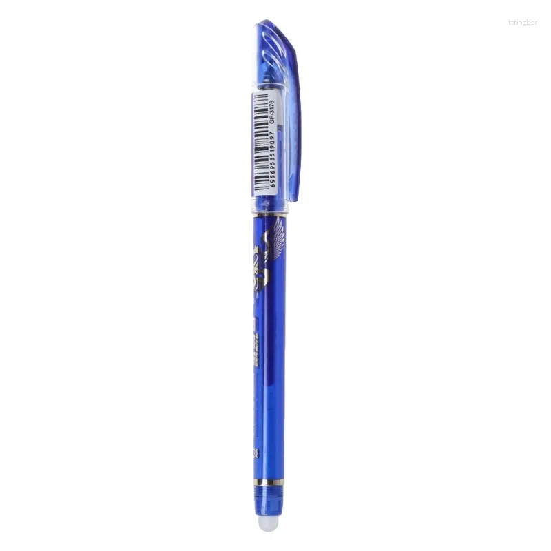 0,38 mm uitwisbare gelpen met blauw rood zwart vullingen schoolkantoorbenodigdheden