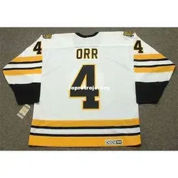 Shirts Jerseys Mens Jerseys Bobby Orr 1975 Ccm Vintage Home Retro Hockey Jersey