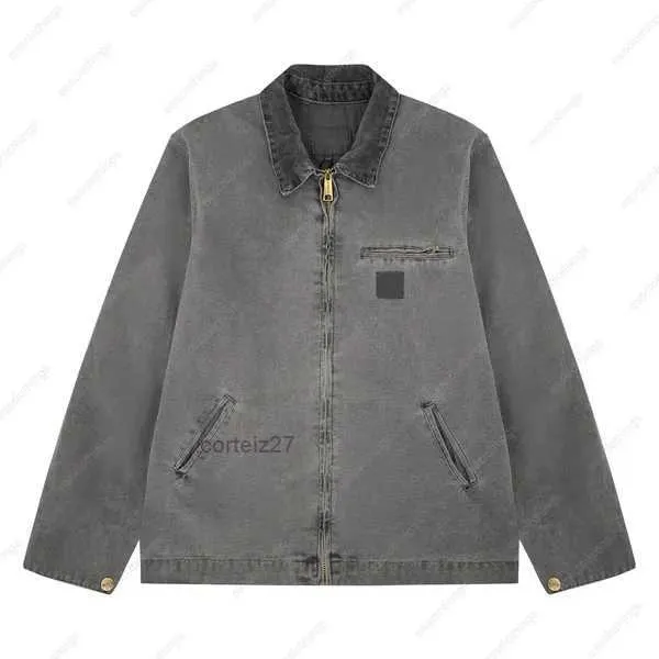 Carharttlys giacca designer giacca da uomo marca Carharttlys pantaloni Detroit giacca Carhart per uomini BATIK Outfit da lavoro da lavoro in tela pantaloni sciolti casual 2xk1