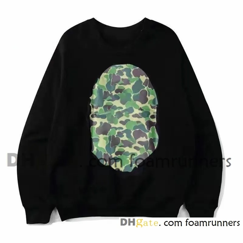 Herrtröjor tröjor designers färger mens hoodie candy hoody camo genom att bada apor män kvinnor avslappnad långärmad par lösa hoodies o-hals ggity hoodies bo8j