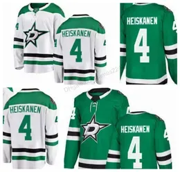 Cheap Custom Retro Dallass Stars Jersey #4 Miro Heiskanen Hockey Jersey Men's Stitched Any Size 2XS-3XL 4XL 5XL Name Or Number Free Shipping