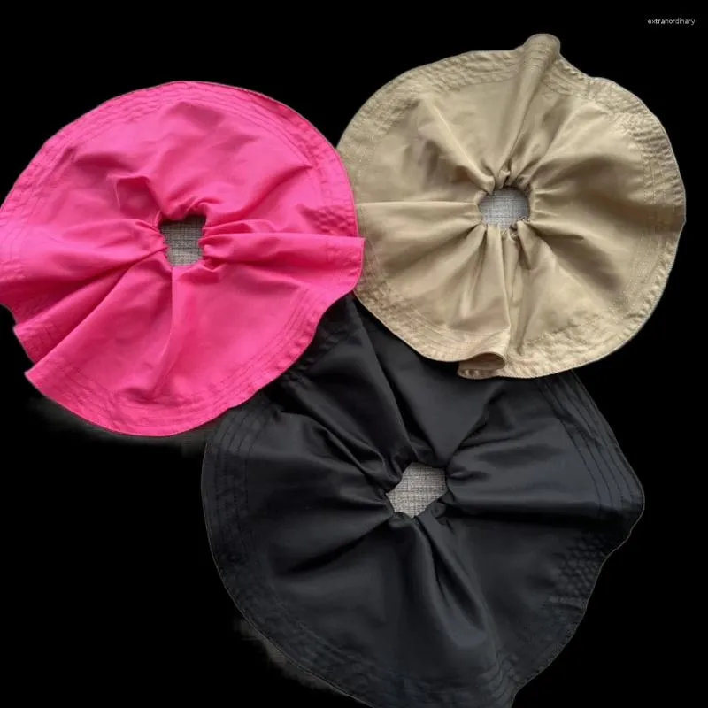 Fascette per capelli da 11,8 pollici per le donne Fasce elastiche soffici in nylon Scrunchie oversize Accessori per ragazze Porta coda di cavallo