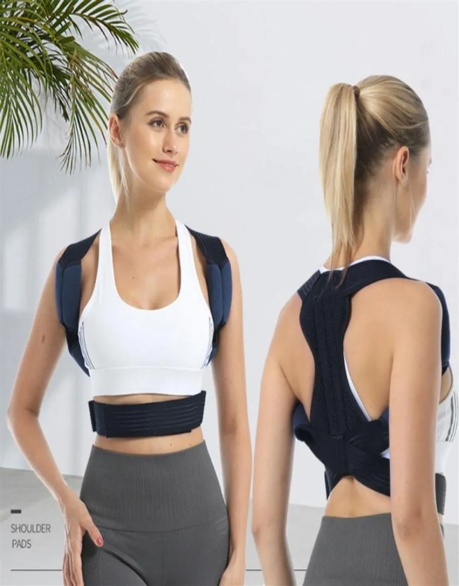 Posture Corrector Shoulder Back Support Pain Straightener Adjustable Reliever Spine Humpback Orthopedic Brace Backs355F7688591