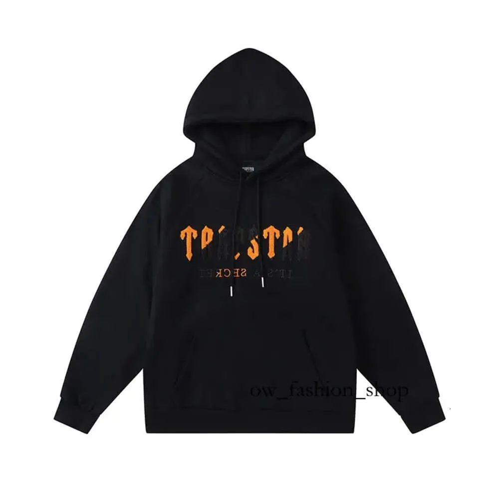 Trapstar Hoodies Designer Sweatshirt Hoodie Man Siyah Köpek Kamu Kamuflaj Moda Hip Hop Uzun Kol Boyut S-XXL 271 417 522