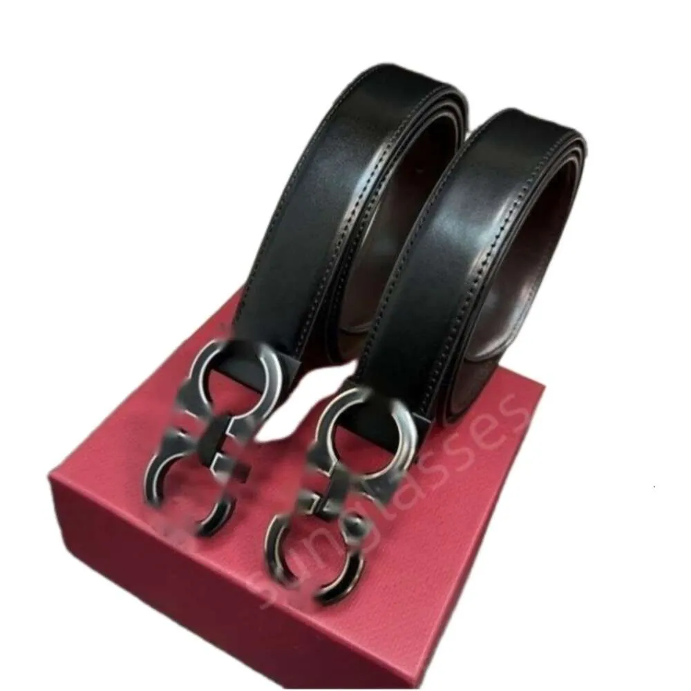 Ferra Belt Designer Gamo najwyższej jakości klasyczny Cintura Uomo Cowhide Universal Hardware for Men and Women z bezproblemową torebką
