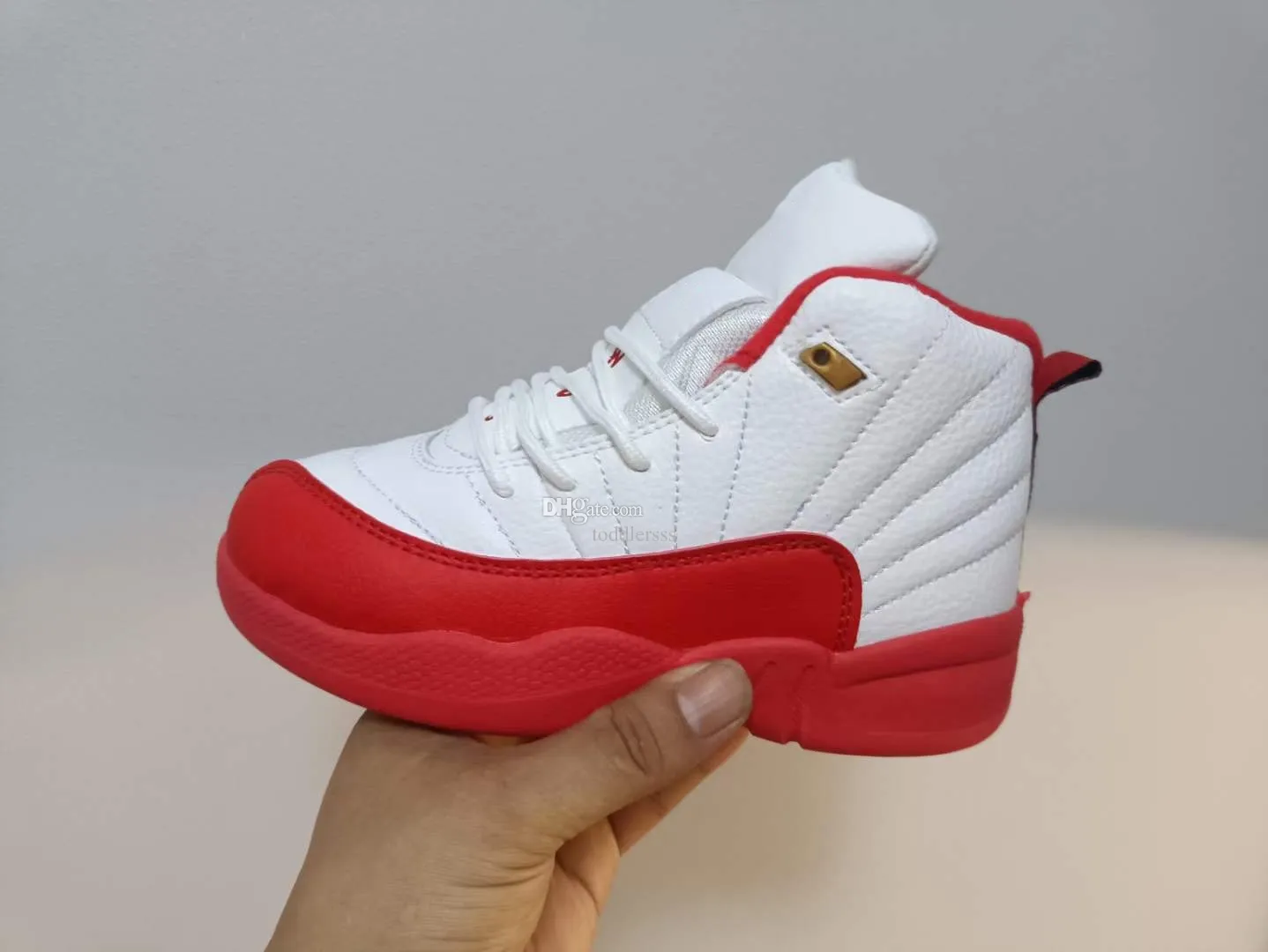12s Kids Sneakers 12 Basketball Cherry Toddler Shoes Designer XII Field Purple Youth Flu Game Boys Girls Children Black Taxi Trainers Stealth Blue