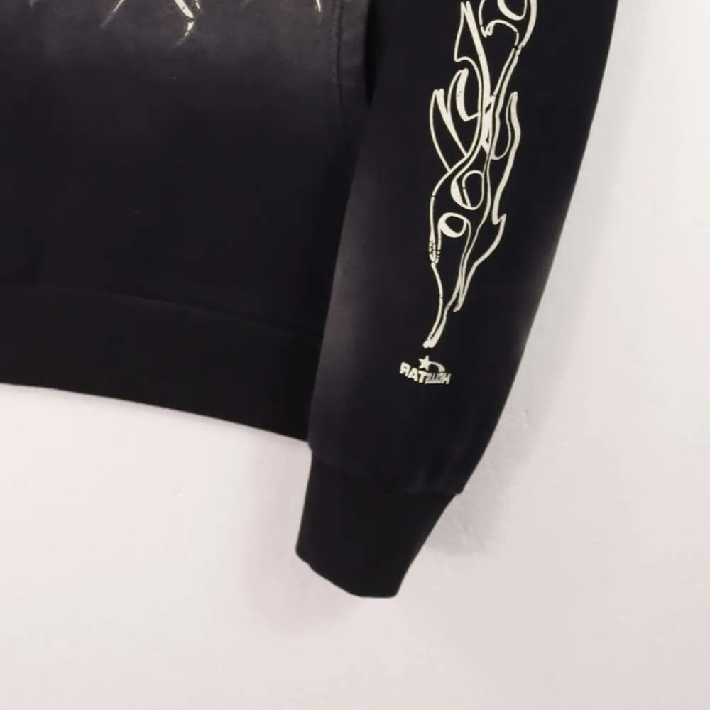 Hell Star Designer Hoodie HELLSTAR Pullover Bet Graphic Print Pink