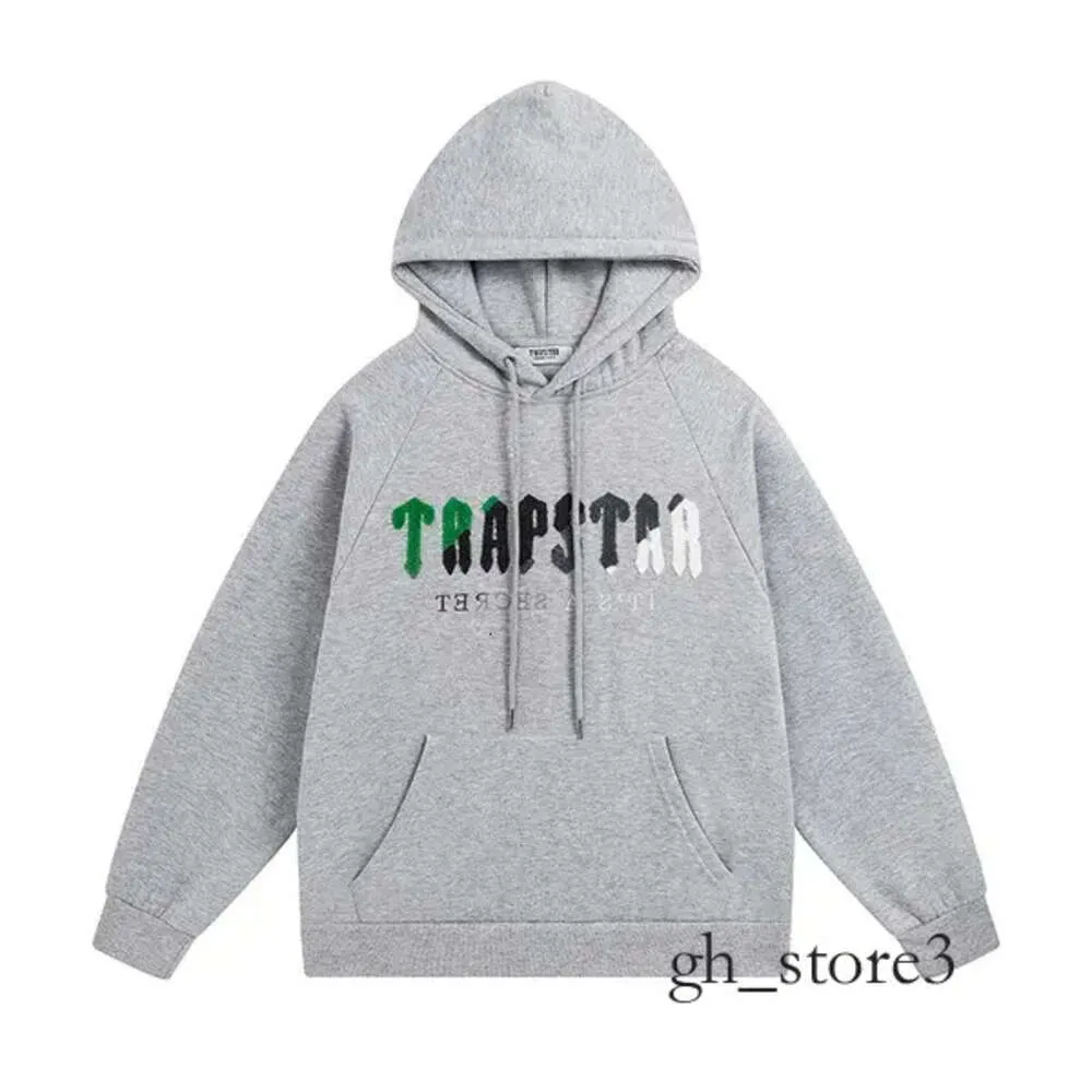 Trapstar 5A Trapstar Ricamo Shooter Da Uomo Nuovi Felpe Con Cappuccio