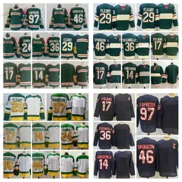 Hot Winter Classic 97 Kirill Kaprizov Hockey Jerseys 29 Marc-Andre Fleury 24 Dumba 36 Mats Zuccarello Marcus Foligno Joel Eriksson Ek 46