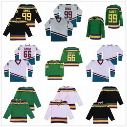 Anaheim''Ducks''Gordon Bombay Jersey custom Men women youth Slap All Stitched Green White Black Color Away Breathable Sport Sale High Quality
