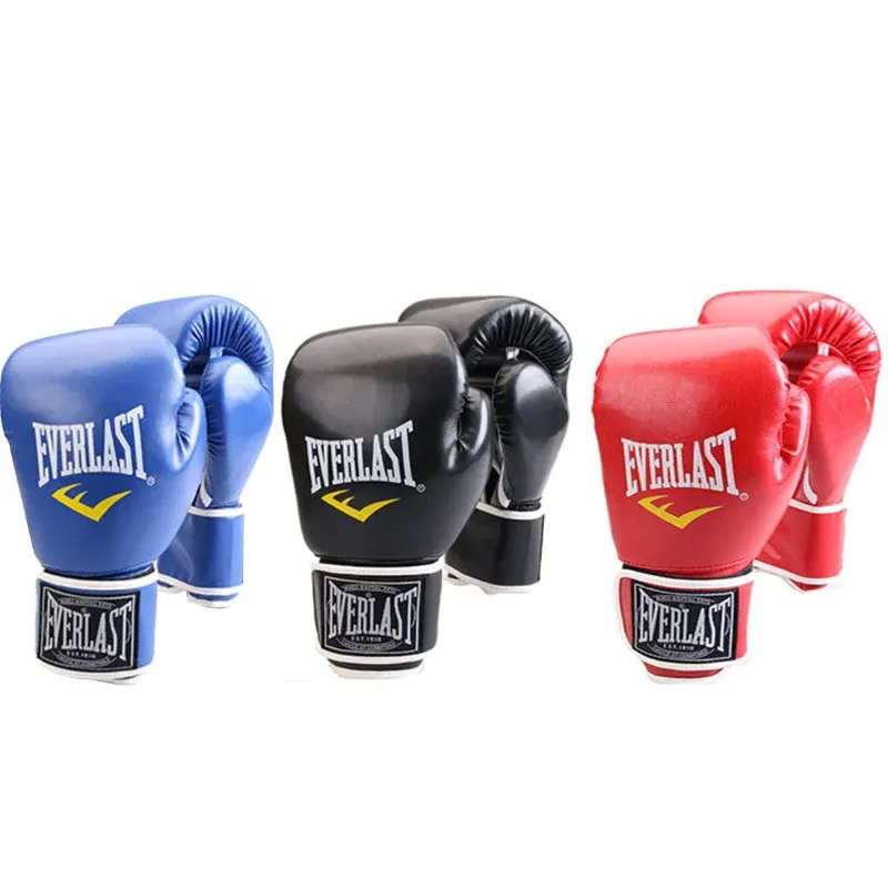 6oz-12oz Ücretsiz Boyut Boks Eldivenleri PU Çocuklar Yetişkin Eğitimi Sandboxing Mittens Erkek ve Kadın Kum torbaları Boks Kutuları Çocuk MMA