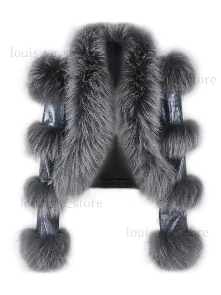 ジャケット・アウター cropped lether faux fur blouson AZALEA WANG Women's New-Gisele Faux Fur Jacket, Faux Fur