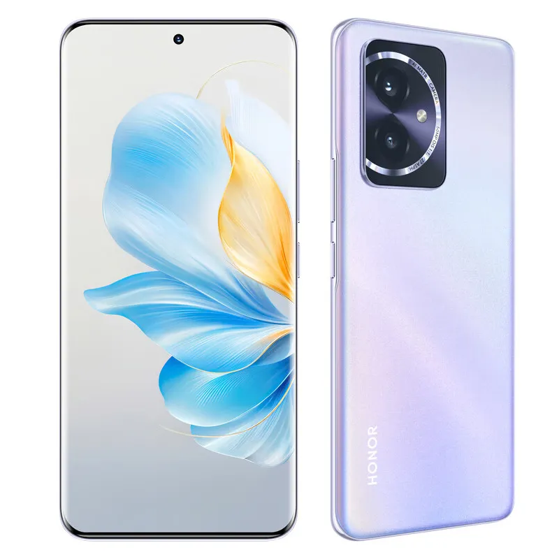 Orijinal Huawei Onur 100 5G Cep Telefonu Akıllı 12GB RAM 256GB ROM Snapdragon 7 Gen3 OTG NFC 50.0MP 5000mAH Android 6.7 "120Hz OLED Kavisli Ekran Parmak İzi Kimliği