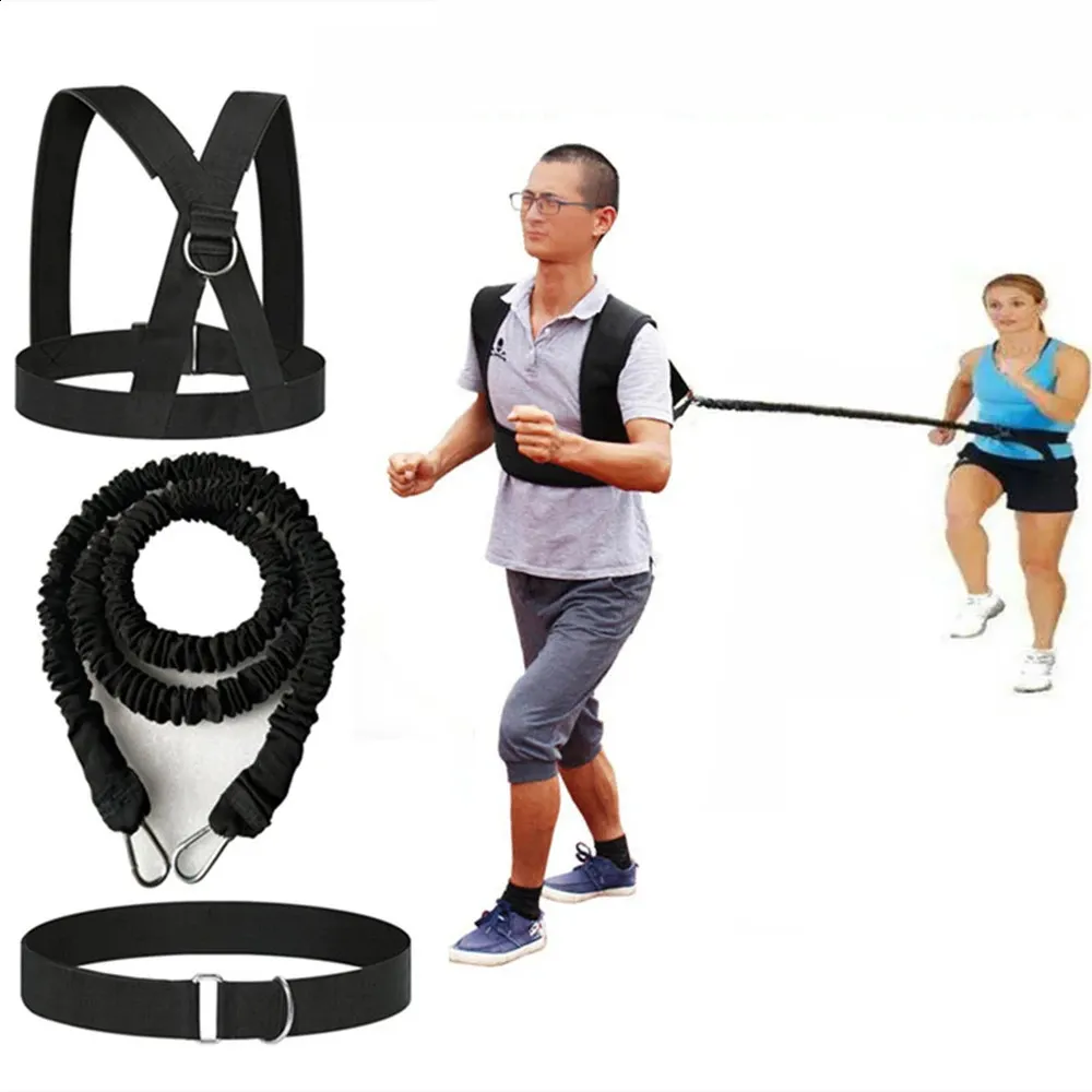 Bungee Double People Resistance Band 50LB Elastic Rope For Track Field  Running Explosive Power Jumping Physical Fitness Training 235m 231214 From  Long07, $25.78