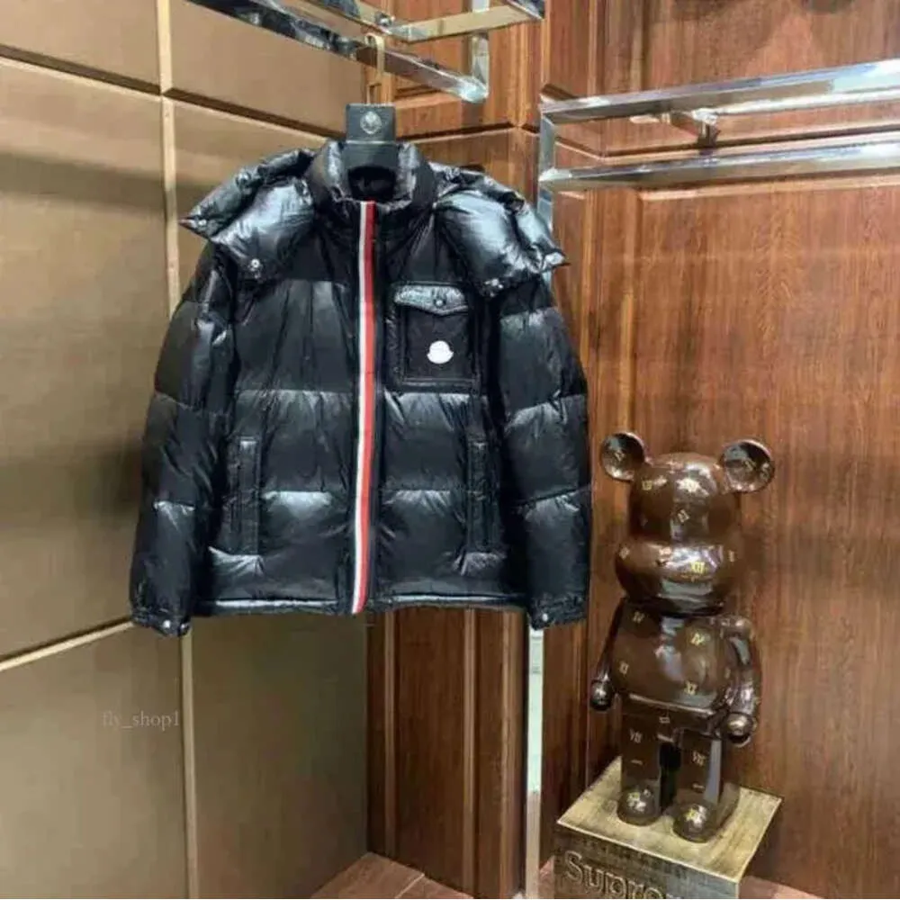 Monclairs Jaqueta Designer Moose Knuckel Inverno Puffer Jacket Casacos Acolchoados e Engrossados Corta-vento Clássico França Marca Com Capuz Zip Quente 462