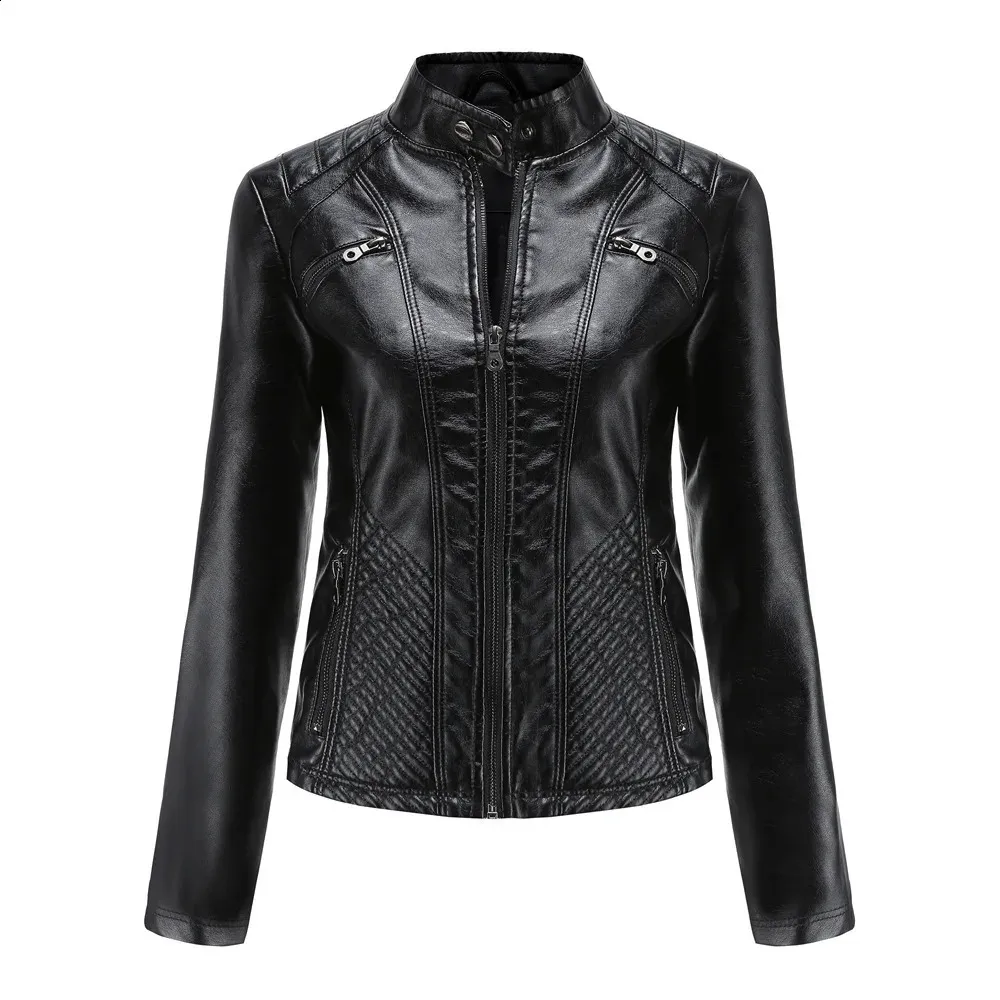 DHgate.com:Womens Leather Faux Jackets Spring 2023 Jacket