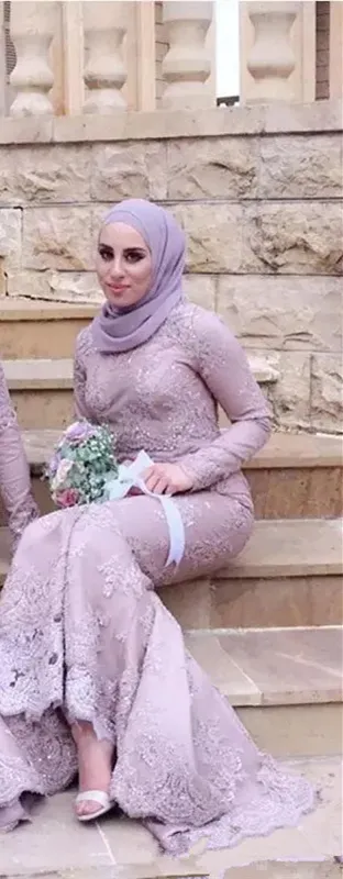 dress hijab bridesmaid V Neck Backless Rose Gold Prom Dresses, Open Back Rose Gold Formal Bri –  jbydress main image 1
