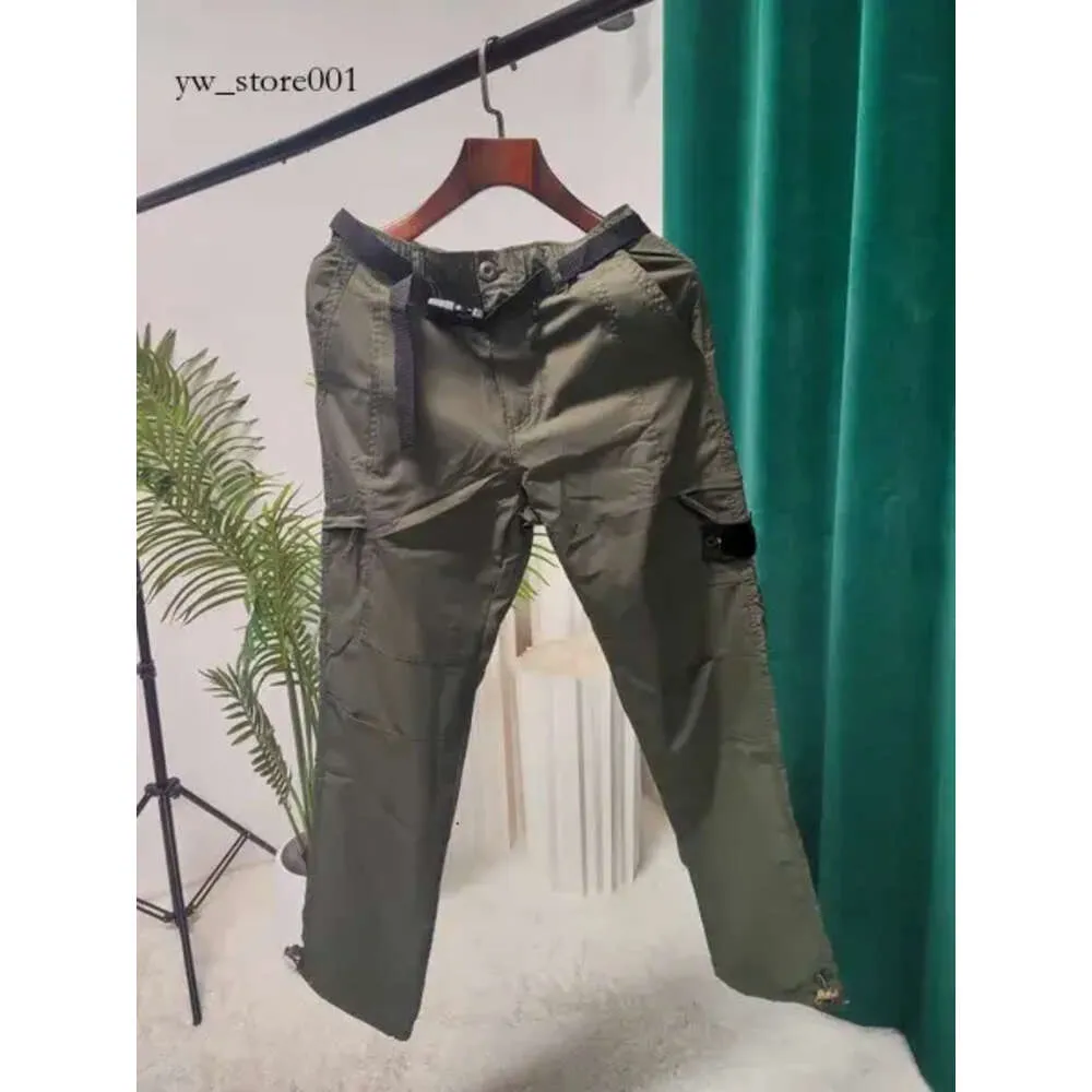 Stones Island Pants 남자 나침반 브랜드 스톤 스톤 섬 바지 고품질화물 바지 남성 디자이너 조깅스 스톤 바지 8440 4668