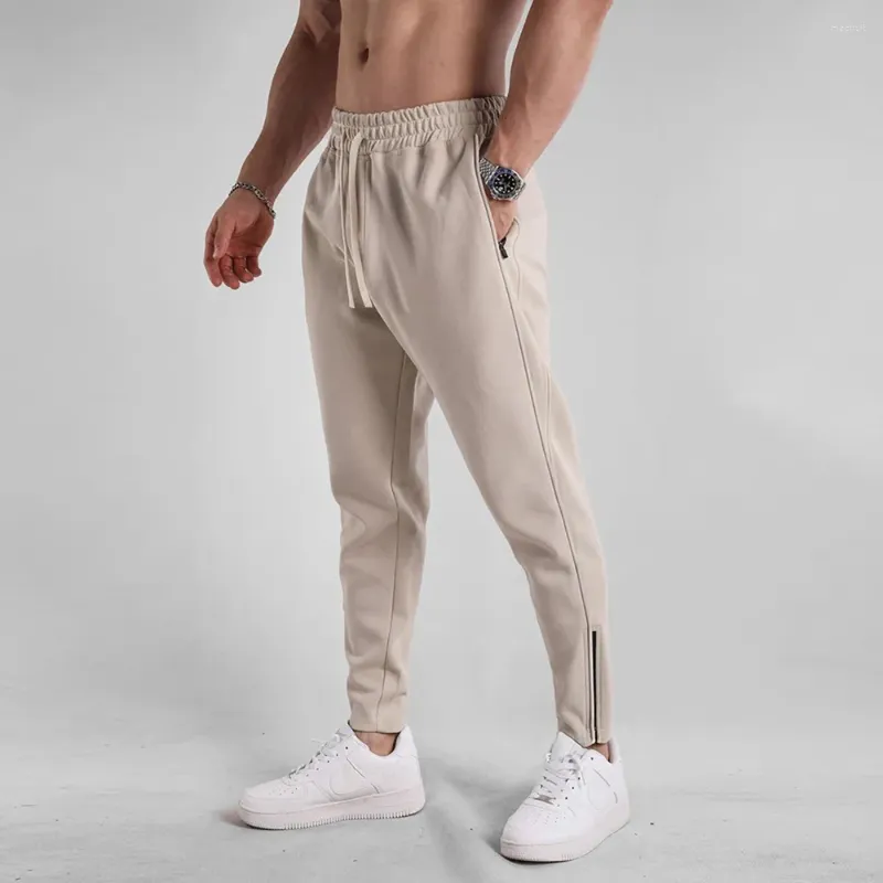 Pantalons pour hommes Hommes Casual Pantalon Velours et épaissi Automne Hiver Sport Leggings Courir Entraînement Musculaire Slack Pantalon Pour Hommes