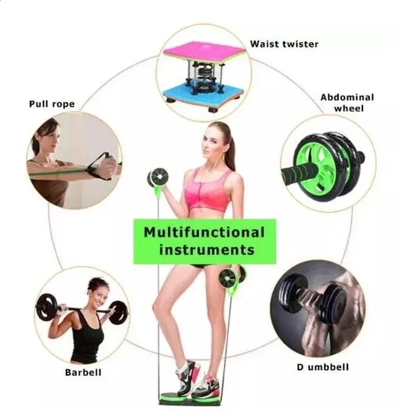 AB Rollers Elastic Pull Ropes Dragiser Rower Rower Resistence Band Home Gym Sport Trainings 231214 1 865 DHgate