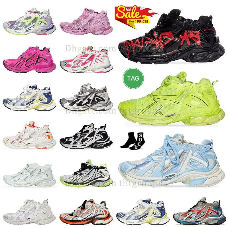 balenciaga balencaigas runners 7 triple s designer sapatos homens mulheres balenciaga's track runner 7.0 balenciagaa 3.0 balenciga  envlo gratuite plataforma【code ：L】 sapatilhas