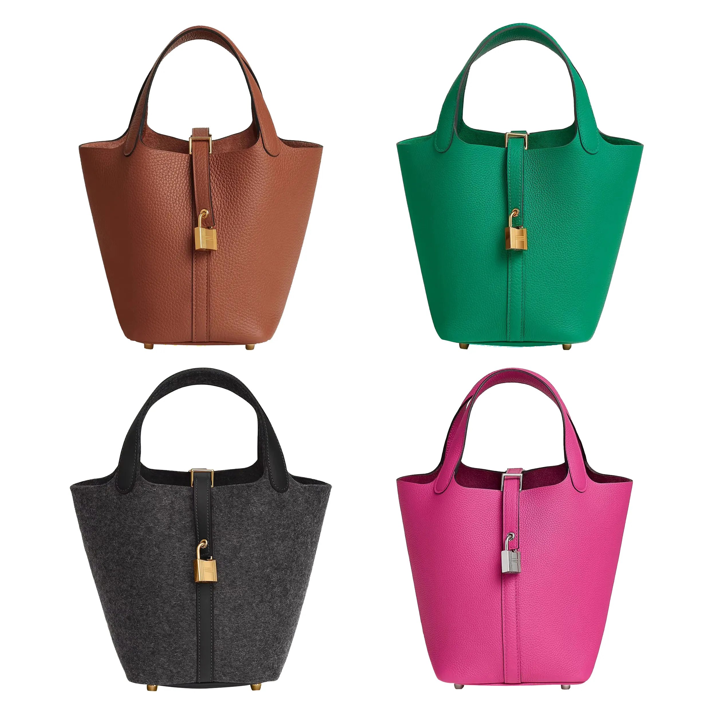 Luxurys Tote Basket Bag para Mulheres Homem Bucket Crossbody Bolsa Bolsas de Ombro Loja Pochette Espelho Qualidade Designer Bag 10A Brown Leather Clutch Satchel Bags
