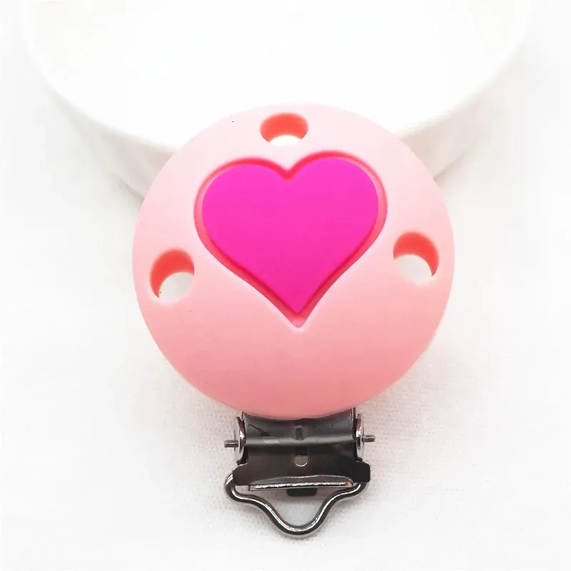 DHgate.com:Silicone Teether Dummy Holder Clips Set Baby Teething Chain ...