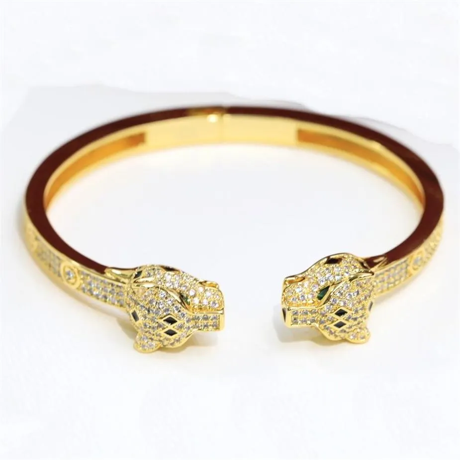 Jewelry customization highest counter quality advanced Bangle brand designer 18k gilded fashion panthere series clash trinity with209p