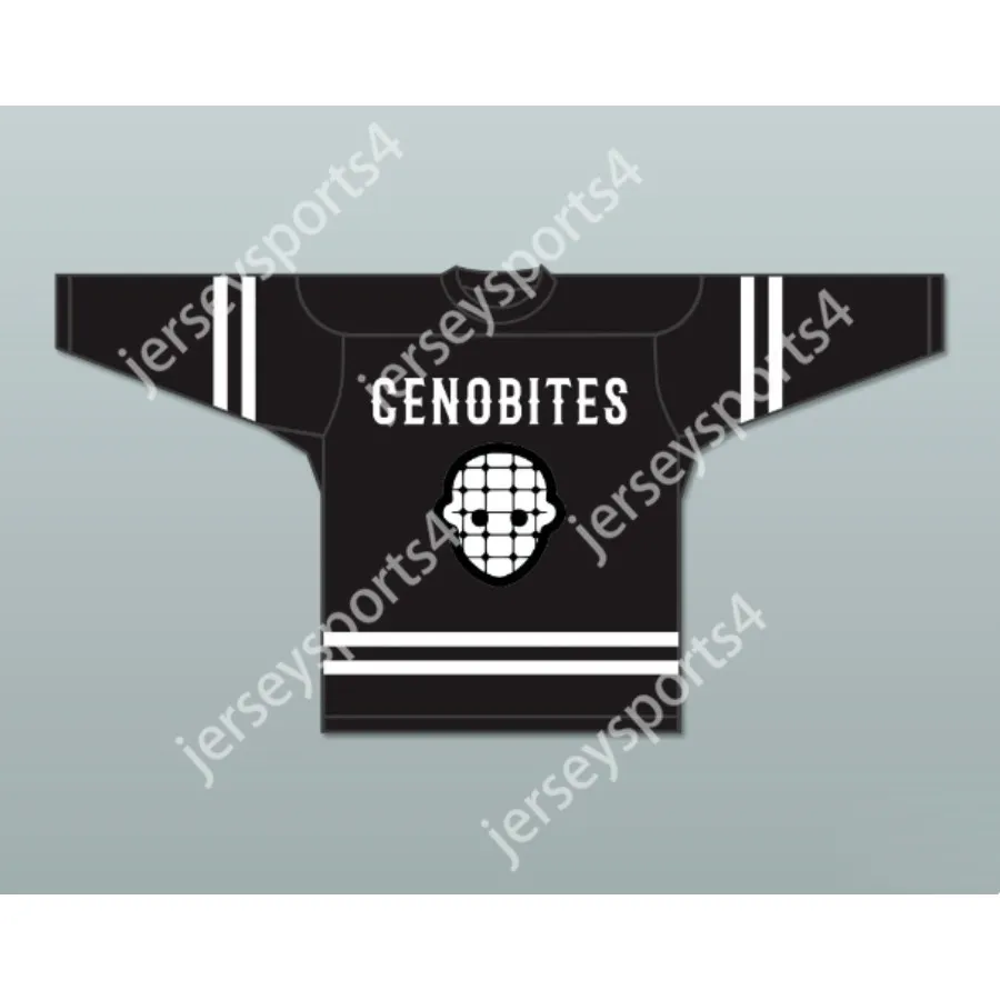 MAGLIA HOCKEY NERA BUTTERBALL 3 CENOBITES SERIE HELLRAISER NUOVA Cucitura superiore S-M-L-XL-XXL-3XL-4XL-5XL-6XL