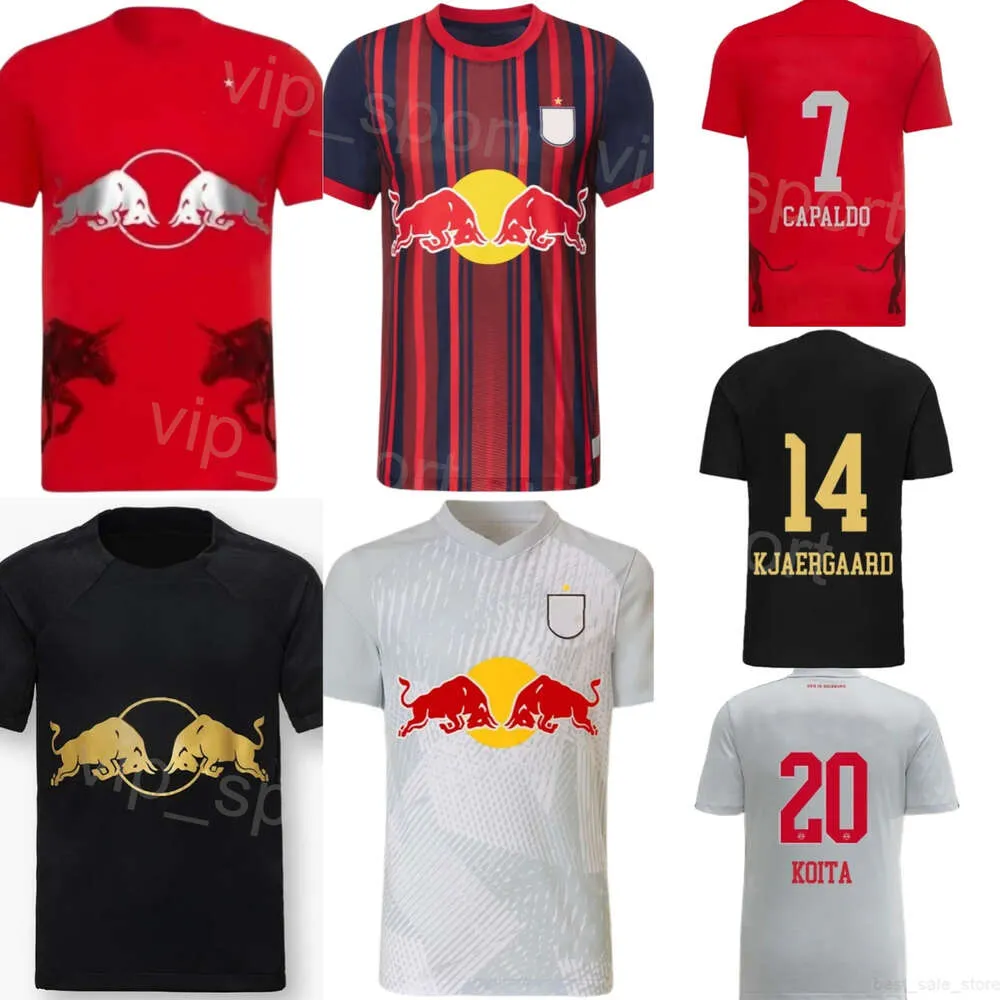 Club piłka nożna Salzburg 23 Roko Simic Jersey 70 amar dedic 30 Oscar Gloukh 20 sekou koita 19 Karim Konate Kitki piłkarskie 2023 2024 Man Team Sport Hongniiu