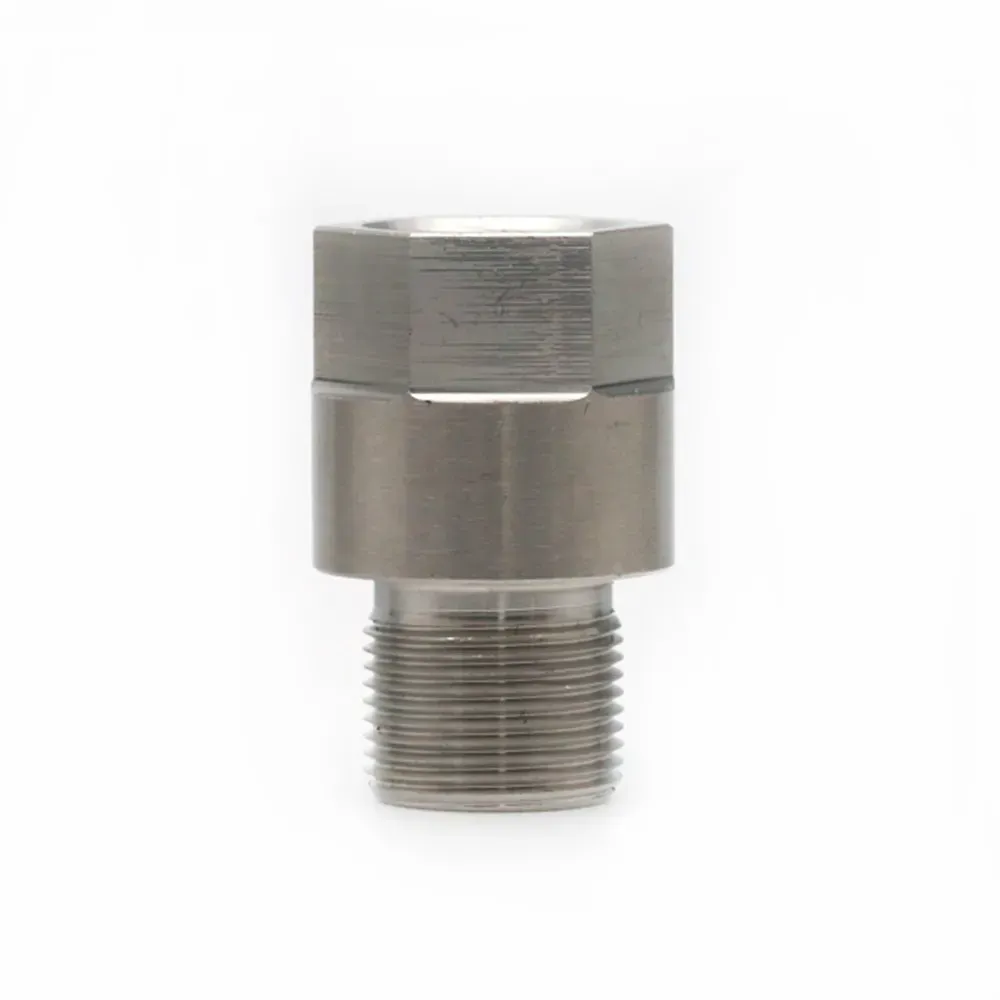 37/64-28 Female To 5/8-24 Male Fuel Filter Adapter Stainless Steel Thread Adapter Solvent Trap Threads Changer SS Screw Converter