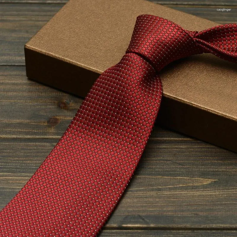 Bow Ties Mens Designer Brand Classic Black Red Blue SMRILD PLAID NATTIE Fashion 9cm Cravats For Formal Business Work Tie Present Box