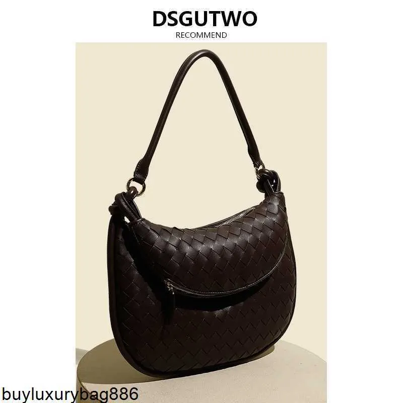 BOTTE VENETAS 어깨 가방 여성 가죽 가방 Gemelli AJ Mecica Bag New Woven Dumpling Bun Twin Bun Handbag 프리미엄 느낌 Cowhide Pet Backpack HBVA