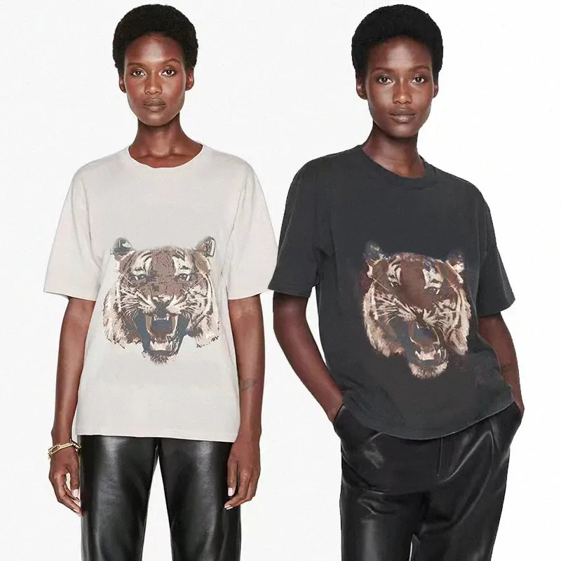 Été Femmes T-shirts Designer Femme Hip Hop Tee Imprimer Lettre Chemises Crewneck Top Vêtements XS-L 72fy #