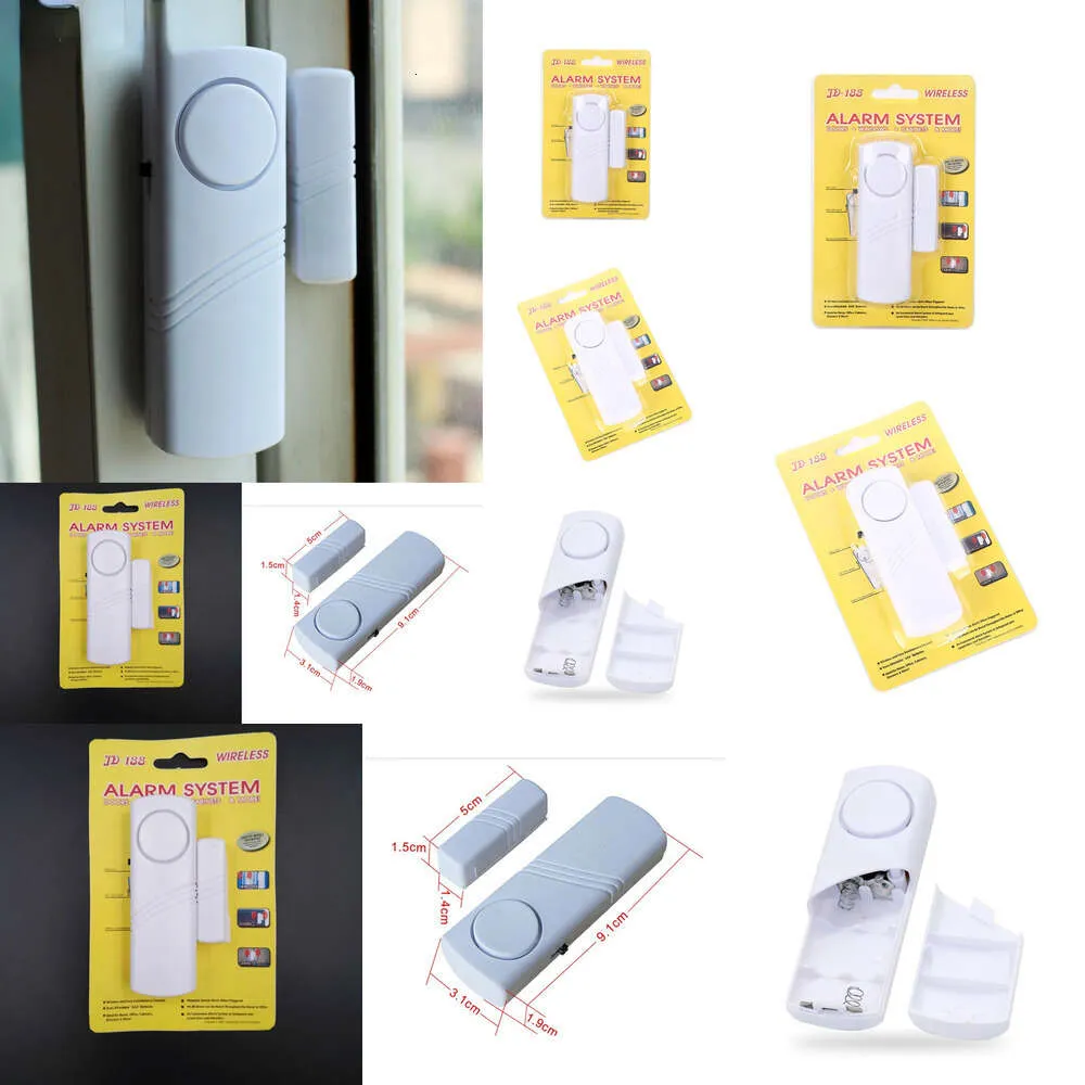 Yeni Video Kapı Telefonları Ev Güvenlik Kapısı Alarm Sistemi için Manyetik Kablosuz Hareket Dedektörü Alarm Bariyer Sensörü