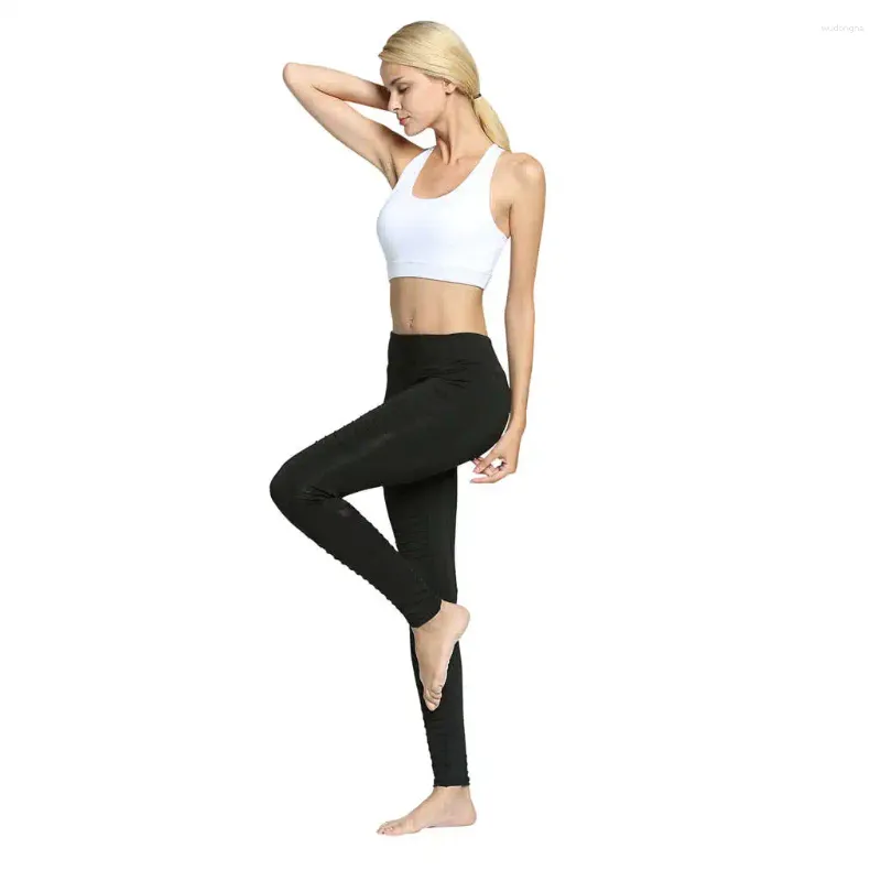 Women's Thermal Underwear Running Fitness Yoga Bra Gathered Moisture Wicking Beauty Back Ladies